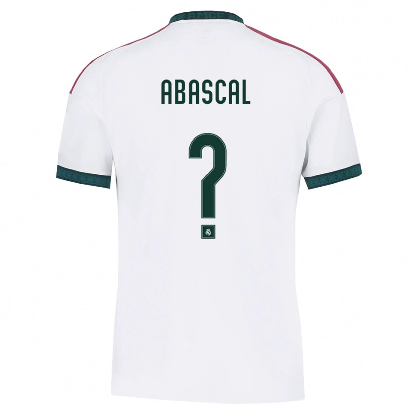 Danxen Hombre Camiseta Gorka Abascal #0 Verde Oscuro Blanco Rojo 1ª Equipación 2026/27 La Camisa