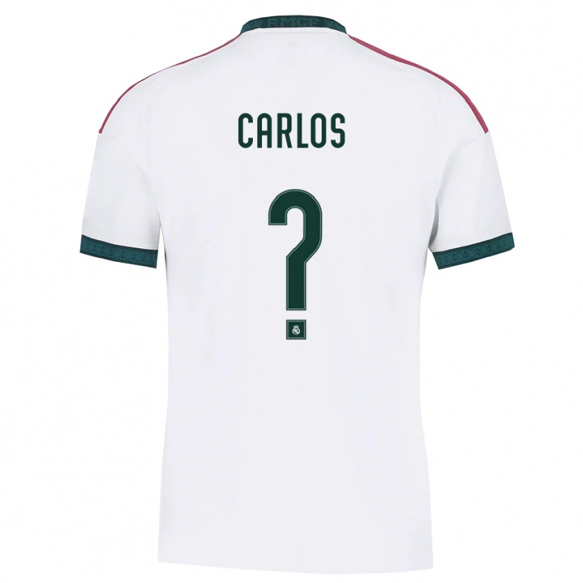 Danxen Hombre Camiseta Carlos Sánchez #0 Verde Oscuro Blanco Rojo 1ª Equipación 2026/27 La Camisa