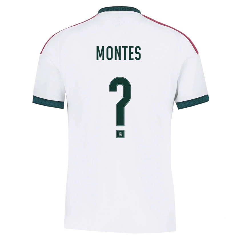 Danxen Hombre Camiseta Thiago Montes #0 Verde Oscuro Blanco Rojo 1ª Equipación 2026/27 La Camisa