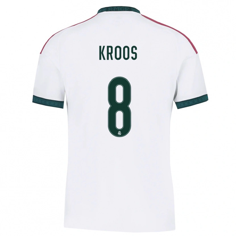Danxen Hombre Camiseta Toni Kroos #8 Verde Oscuro Blanco Rojo 1ª Equipación 2026/27 La Camisa