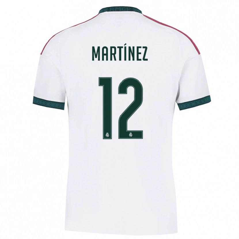 Danxen Hombre Camiseta Rubén Martínez #12 Verde Oscuro Blanco Rojo 1ª Equipación 2026/27 La Camisa