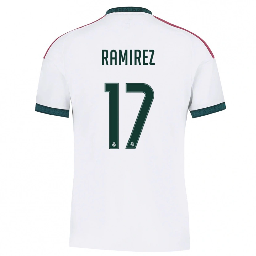 Danxen Hombre Camiseta Darío Ramirez #17 Verde Oscuro Blanco Rojo 1ª Equipación 2026/27 La Camisa