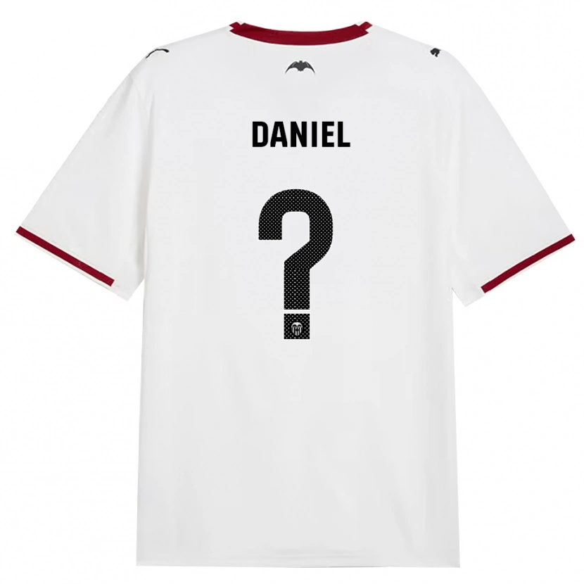 Danxen Hombre Camiseta Daniel Jiménez #0 Negro Blanco Rojo Amarillo 1ª Equipación 2026/27 La Camisa