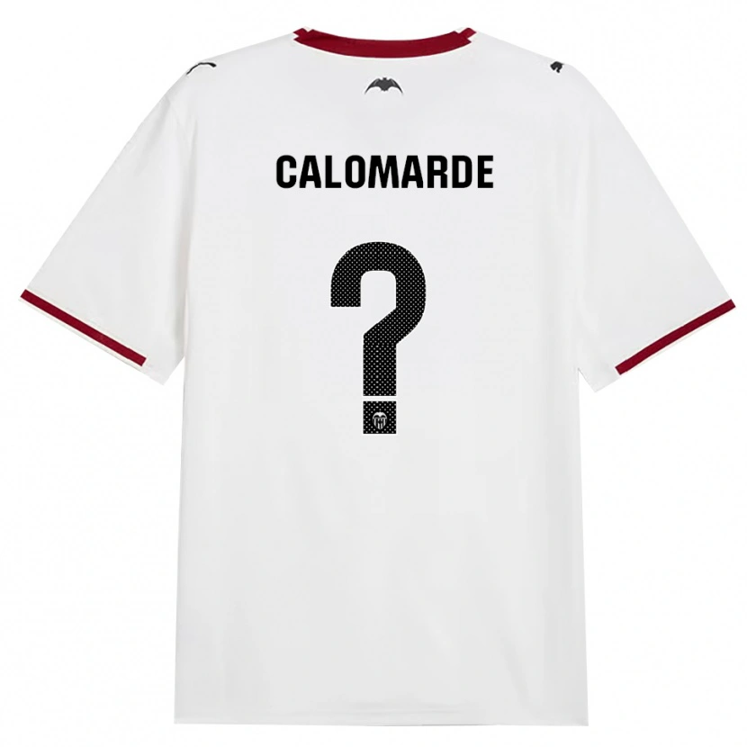 Danxen Hombre Camiseta Jorge Calomarde #0 Negro Blanco Rojo Amarillo 1ª Equipación 2026/27 La Camisa