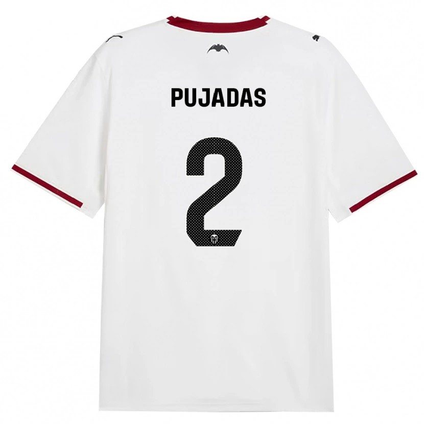Danxen Hombre Camiseta Berta Pujadas #2 Negro Blanco Rojo Amarillo 1ª Equipación 2026/27 La Camisa