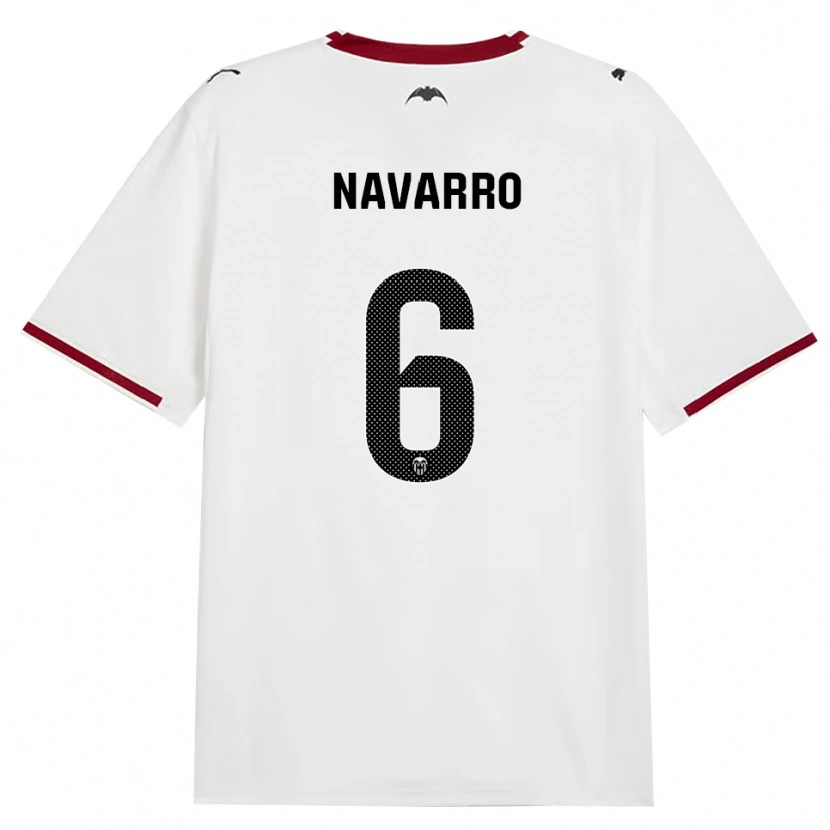 Danxen Hombre Camiseta Javi Navarro #6 Negro Blanco Rojo Amarillo 1ª Equipación 2026/27 La Camisa