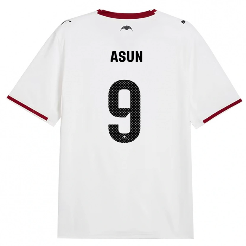 Danxen Hombre Camiseta Asun #9 Negro Blanco Rojo Amarillo 1ª Equipación 2026/27 La Camisa