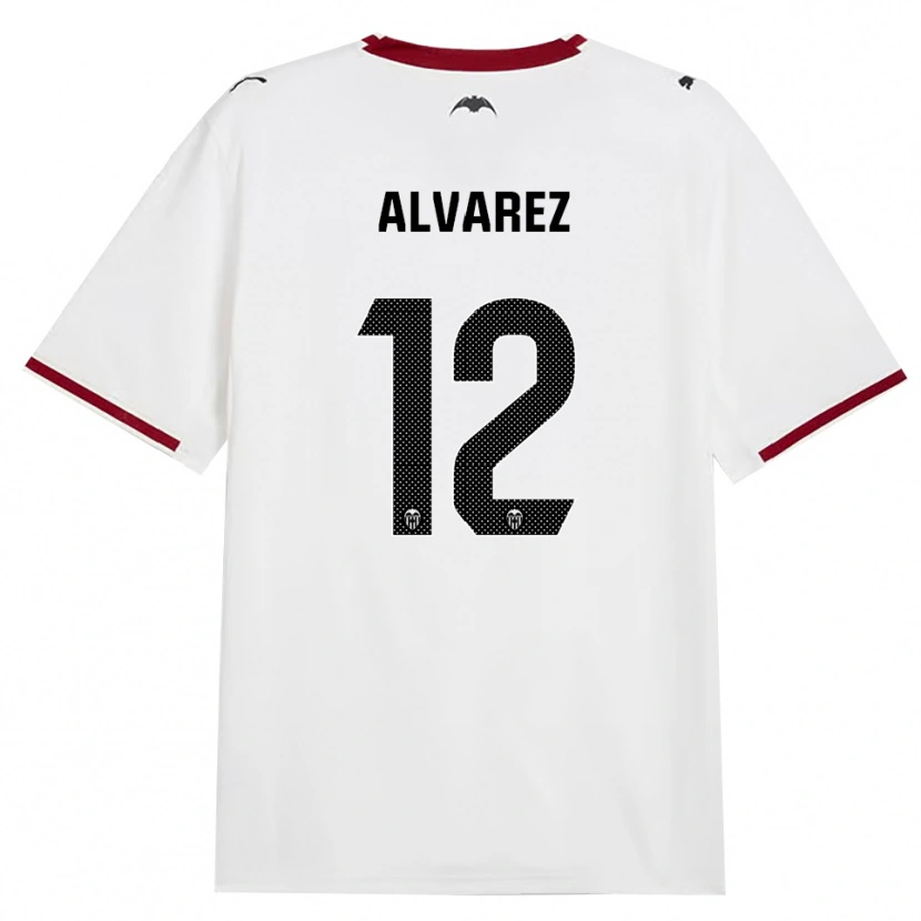 Danxen Hombre Camiseta Sofia Alvarez #12 Negro Blanco Rojo Amarillo 1ª Equipación 2026/27 La Camisa