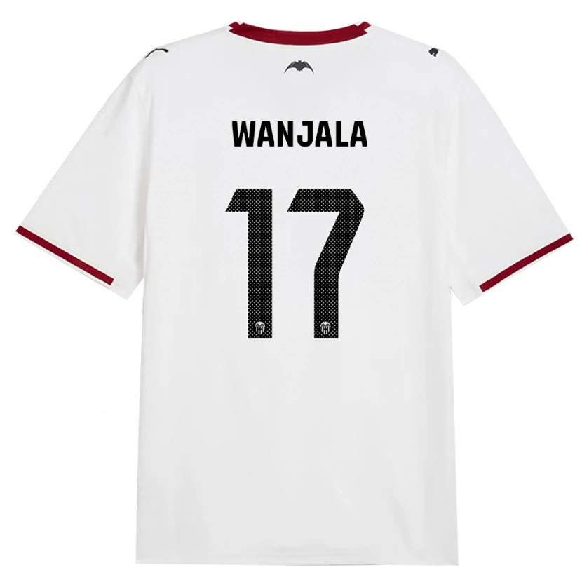 Danxen Hombre Camiseta Amos Wanjala #17 Negro Blanco Rojo Amarillo 1ª Equipación 2026/27 La Camisa