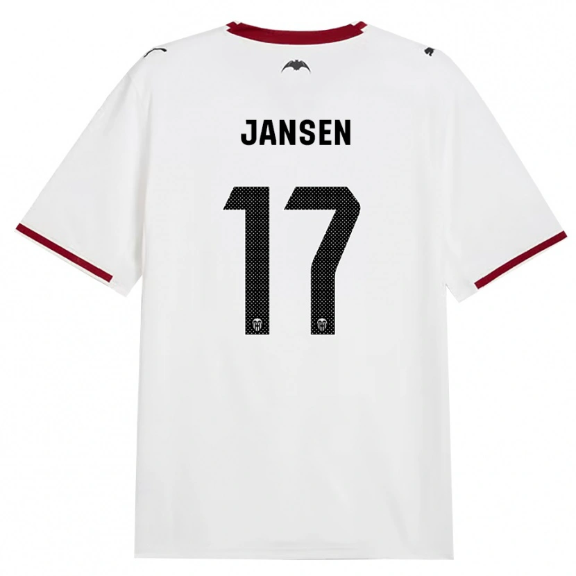 Danxen Hombre Camiseta Ellen Jansen #17 Negro Blanco Rojo Amarillo 1ª Equipación 2026/27 La Camisa