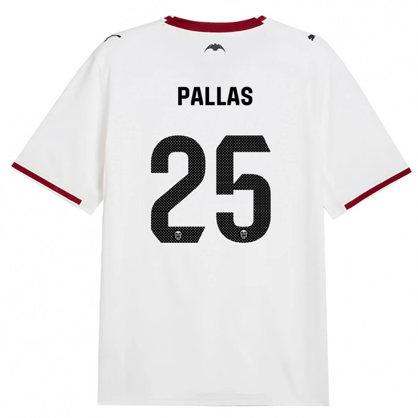 Danxen Hombre Camiseta Nerea Pallas #25 Negro Blanco Rojo Amarillo 1ª Equipación 2026/27 La Camisa