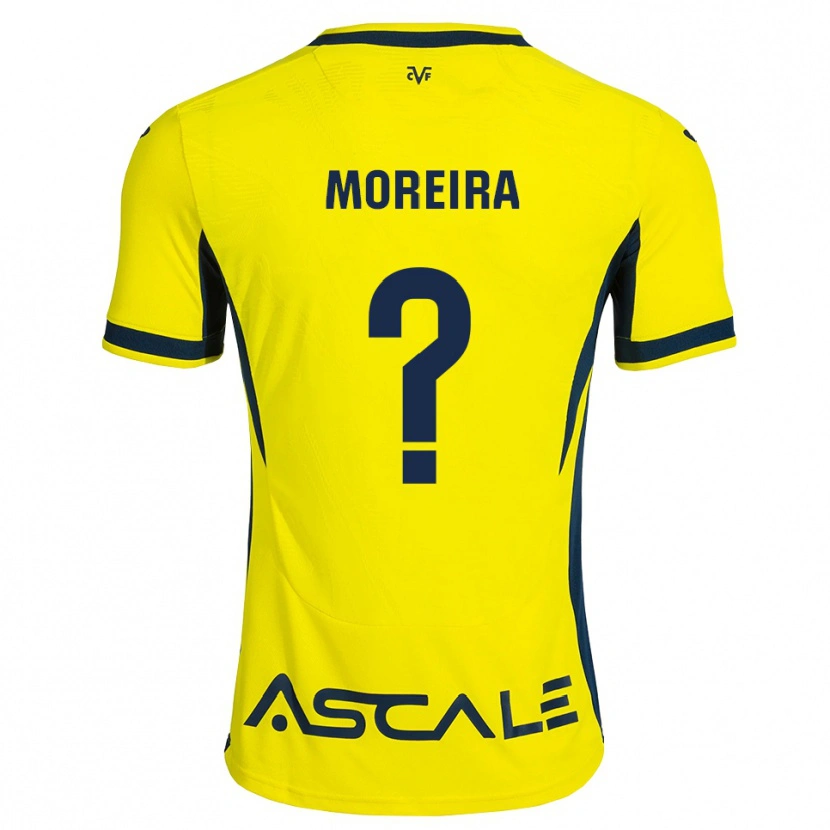 Danxen Hombre Camiseta Ligia Elena Moreira Burgos #0 Amarillo Negro Rojo 1ª Equipación 2026/27 La Camisa