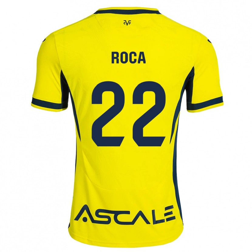 Danxen Hombre Camiseta Mauro Roca #22 Amarillo Negro Rojo 1ª Equipación 2026/27 La Camisa