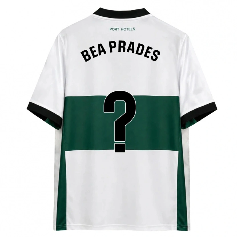 Danxen Hombre Camiseta Beatriz Prades Insa #0 Verde Blanco Rojo 1ª Equipación 2026/27 La Camisa