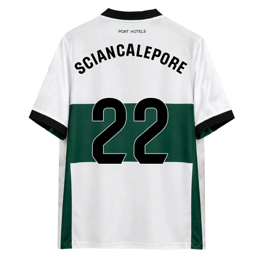Danxen Hombre Camiseta Mateo Sciancalepore #22 Verde Blanco Rojo 1ª Equipación 2026/27 La Camisa