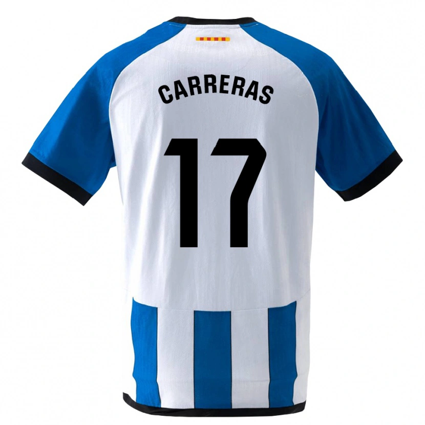 Danxen Hombre Camiseta Jofre Carreras #17 Azul Real Blanco 1ª Equipación 2026/27 La Camisa