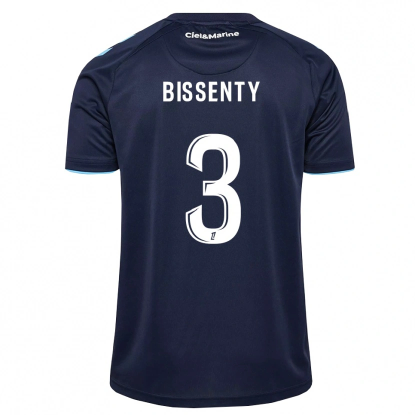 Danxen Hombre Camiseta Bissenty Gomis #3 Azul Aciano Azul Medianoche 1ª Equipación 2026/27 La Camisa