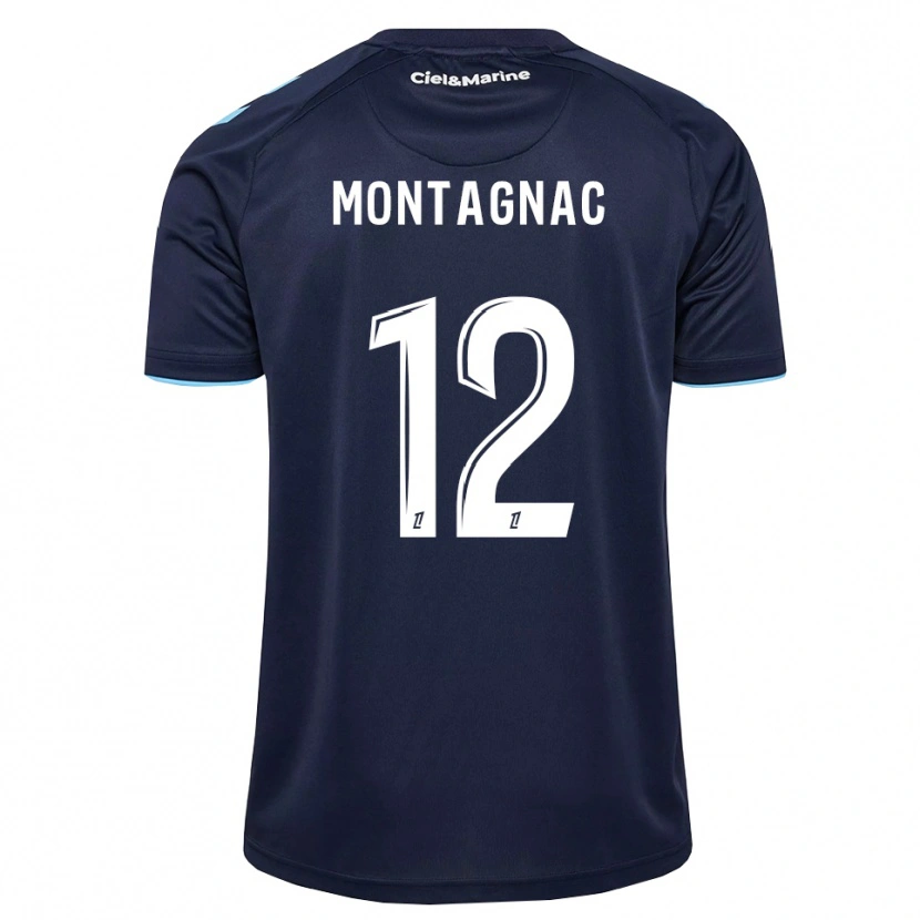 Danxen Hombre Camiseta Alexandre Montagnac #12 Azul Aciano Azul Medianoche 1ª Equipación 2026/27 La Camisa