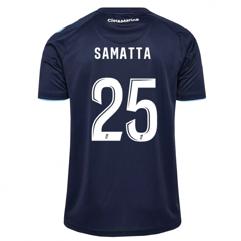 Danxen Hombre Camiseta Mbwana Samatta #25 Azul Aciano Azul Medianoche 1ª Equipación 2026/27 La Camisa
