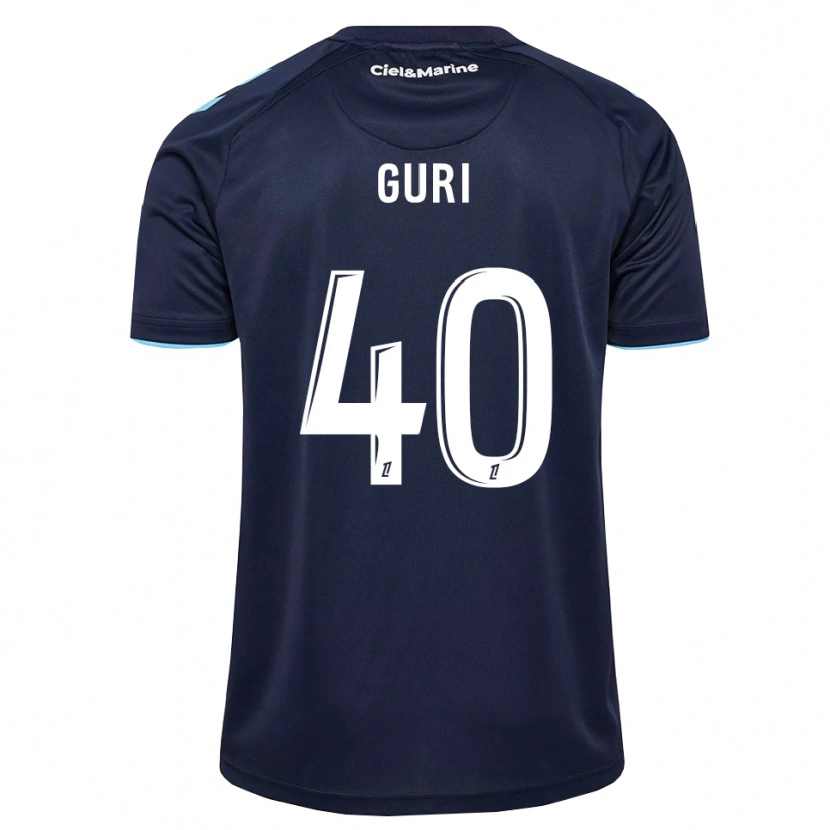 Danxen Hombre Camiseta Gabriel Guri #40 Azul Aciano Azul Medianoche 1ª Equipación 2026/27 La Camisa