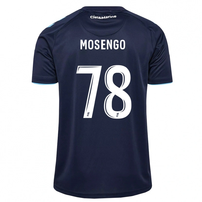 Danxen Hombre Camiseta Daren Mosengo #78 Azul Aciano Azul Medianoche 1ª Equipación 2026/27 La Camisa