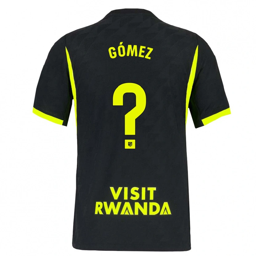Danxen Hombre Camiseta Joan Gómez #0 Verde Brillante Negro 2ª Equipación 2026/27 La Camisa