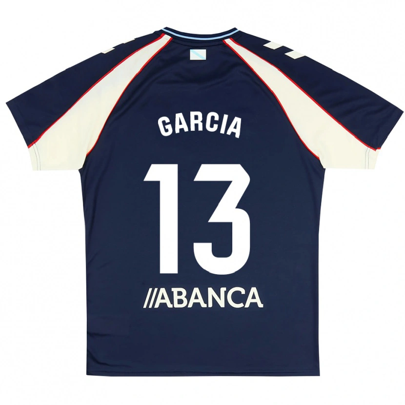 Danxen Hombre Camiseta Raul Garcia #13 Azul Real Rojo Blanco 2ª Equipación 2026/27 La Camisa