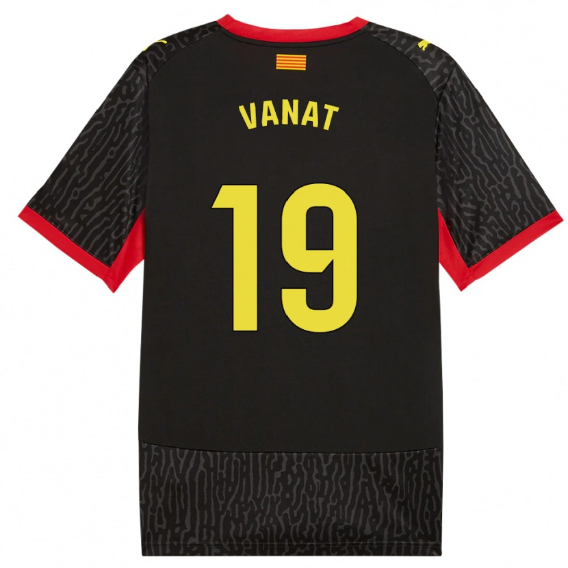 Danxen Hombre Camiseta Vladyslav Vanat #19 Negro Amarillo Rojo 2ª Equipación 2026/27 La Camisa
