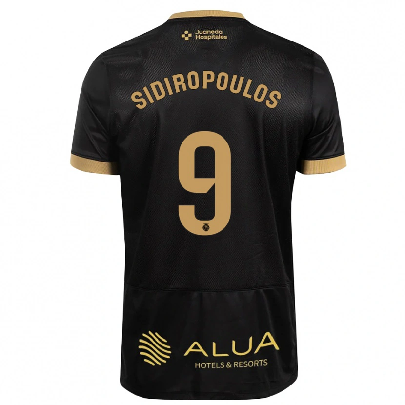 Danxen Hombre Camiseta Anastasios Sidiropoulos #9 Marrón Arena Gris 2ª Equipación 2026/27 La Camisa