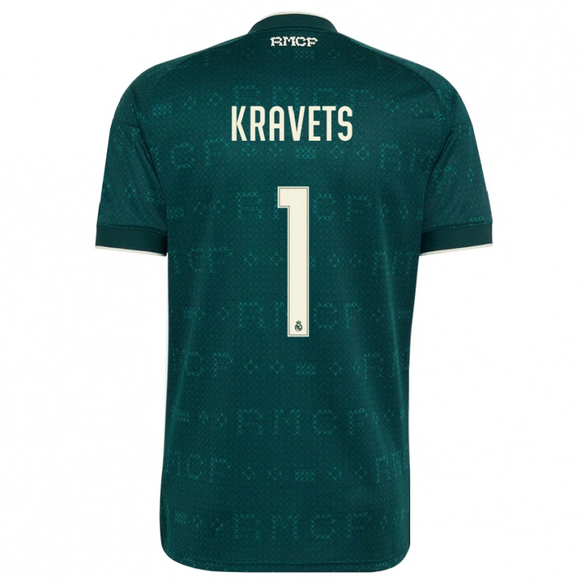 Danxen Hombre Camiseta David Kravets #1 Gris Pizarra Oscuro Blanco 2ª Equipación 2026/27 La Camisa