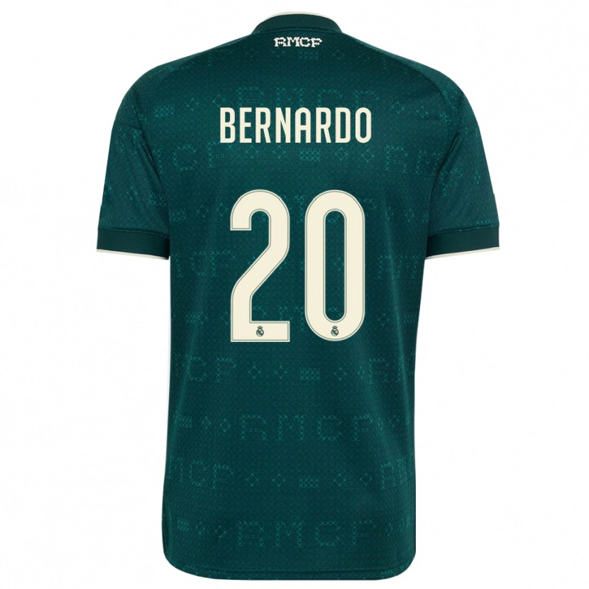 Danxen Hombre Camiseta Bernardo Silva #20 Gris Pizarra Oscuro Blanco 2ª Equipación 2026/27 La Camisa