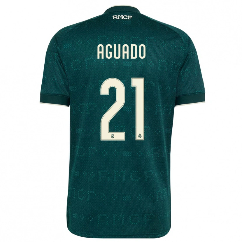 Danxen Hombre Camiseta Diego Aguado #21 Gris Pizarra Oscuro Blanco 2ª Equipación 2026/27 La Camisa