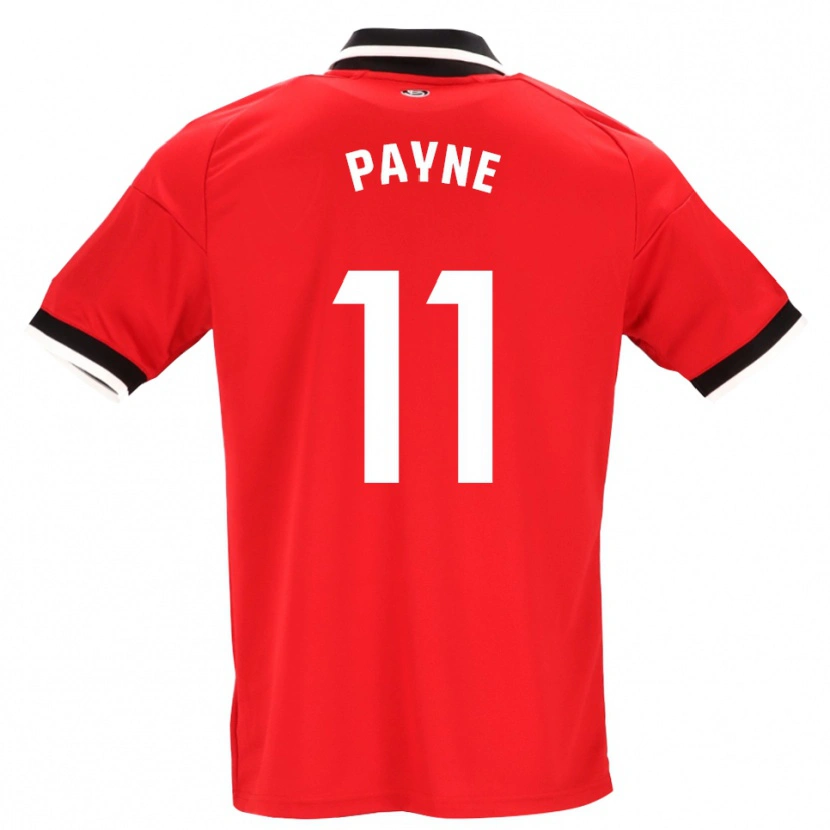 Danxen Hombre Camiseta Antionette Oyedupe Toni Payne #11 Negro Blanco Rojo 2ª Equipación 2026/27 La Camisa