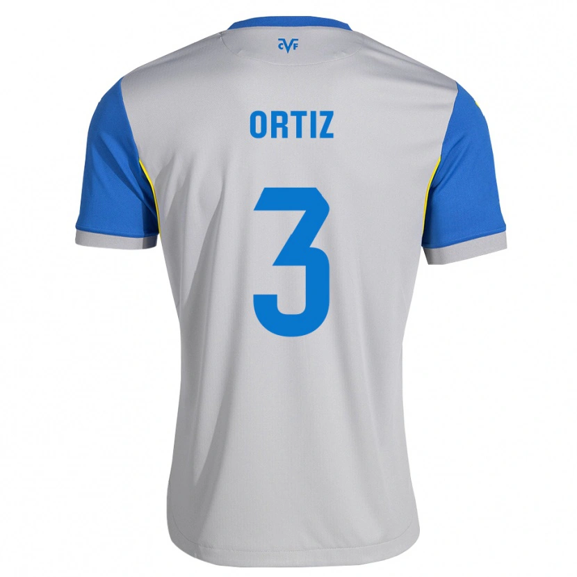 Danxen Hombre Camiseta Eneko Ortiz #3 Azul Lanzador Gris 2ª Equipación 2026/27 La Camisa
