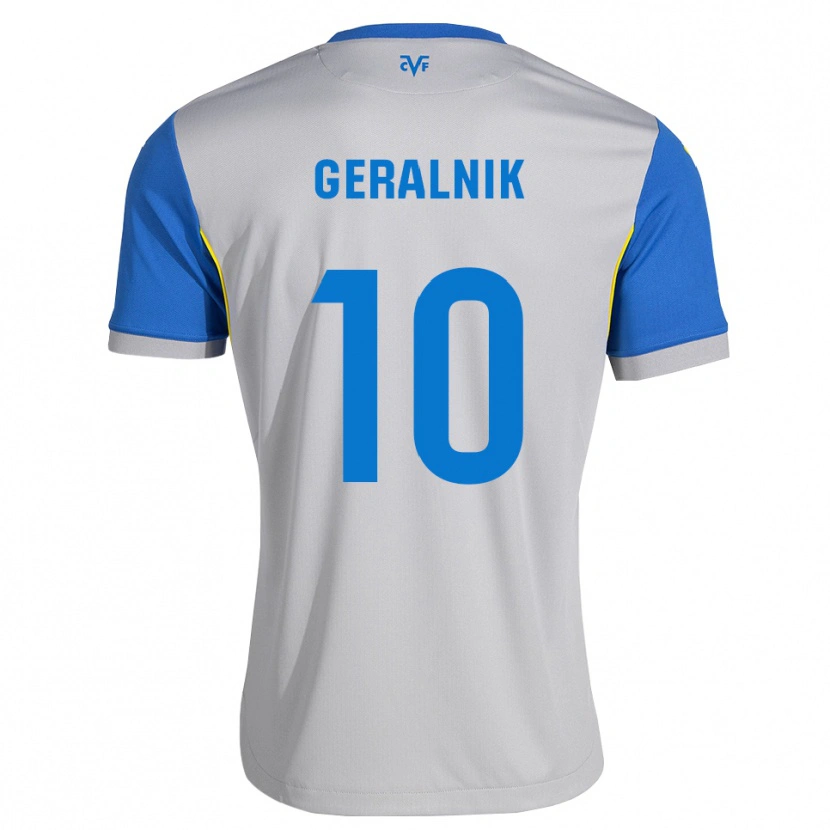 Danxen Hombre Camiseta Tiago Geralnik #10 Azul Lanzador Gris 2ª Equipación 2026/27 La Camisa
