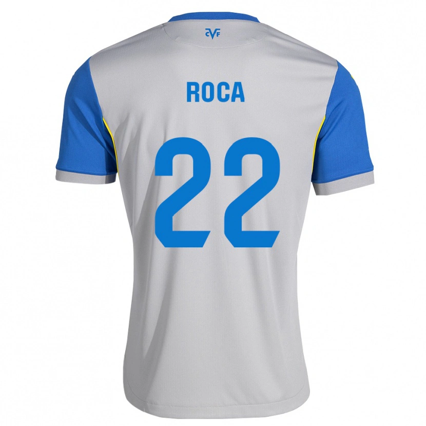 Danxen Hombre Camiseta Mauro Roca #22 Azul Lanzador Gris 2ª Equipación 2026/27 La Camisa