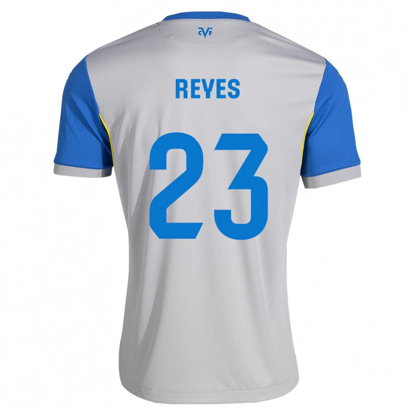 Danxen Hombre Camiseta Dani Reyes #23 Azul Lanzador Gris 2ª Equipación 2026/27 La Camisa