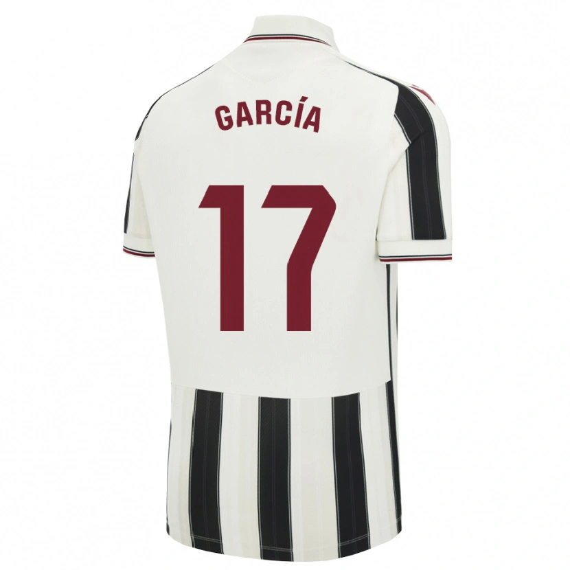 Danxen Hombre Camiseta Víctor García #17 Negro Blanco Rojo 2ª Equipación 2026/27 La Camisa