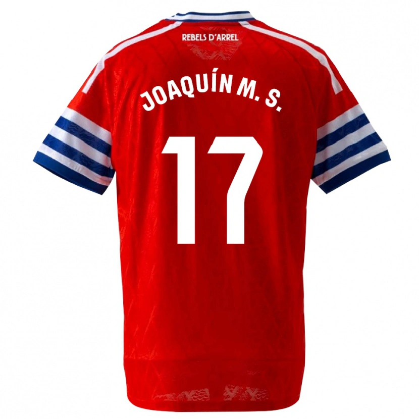 Danxen Hombre Camiseta Joaquín Sánchez #17 Azul Real Rojo 2ª Equipación 2026/27 La Camisa