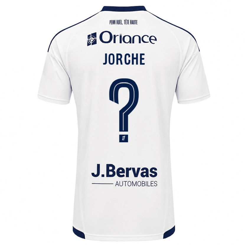 Danxen Hombre Camiseta Inès Jorche #0 Azul Marino Blanco 2ª Equipación 2026/27 La Camisa