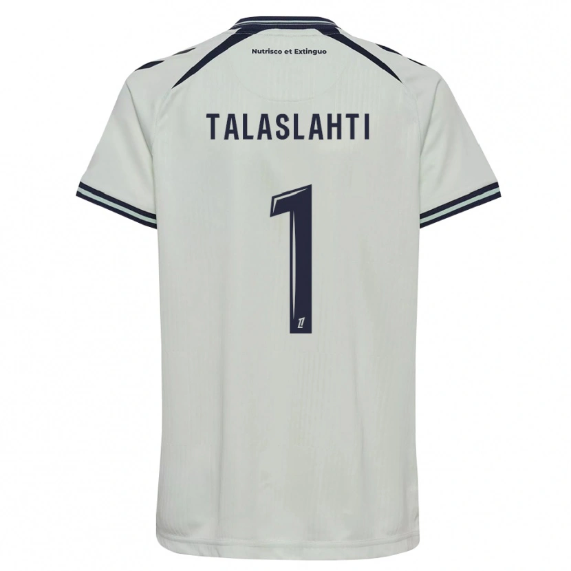 Danxen Hombre Camiseta Katriina Talaslahti #1 Azul Medianoche Blanco 2ª Equipación 2026/27 La Camisa