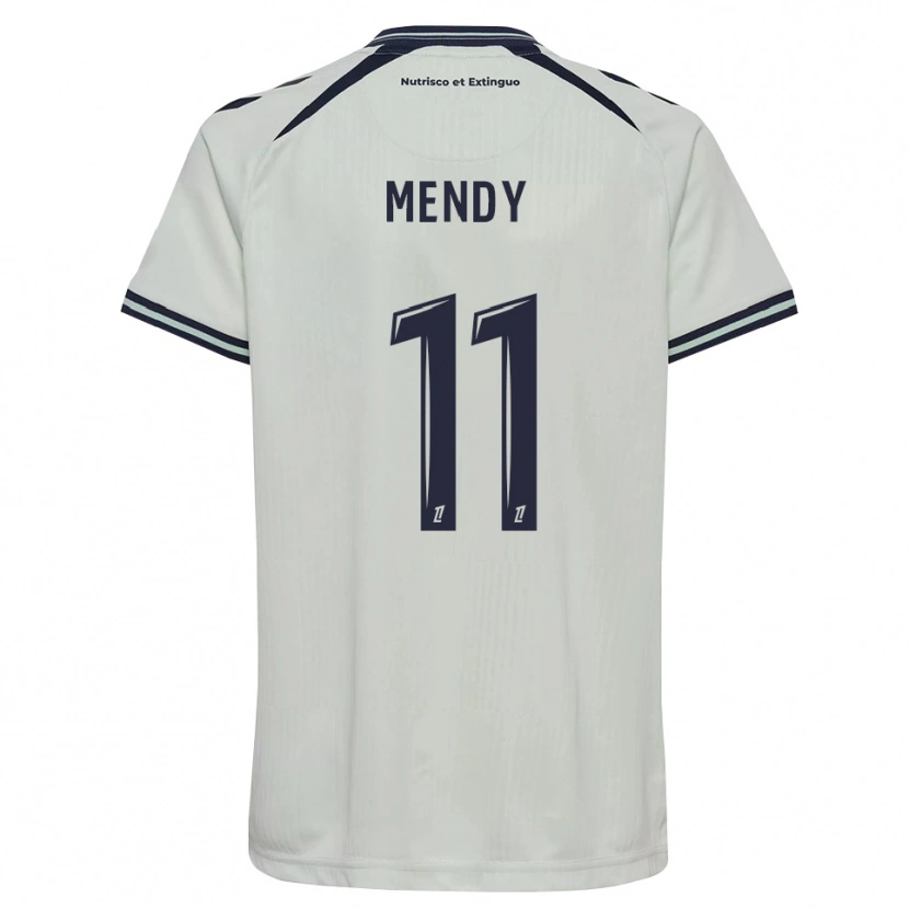 Danxen Hombre Camiseta Mélinda Mendy #11 Azul Medianoche Blanco 2ª Equipación 2026/27 La Camisa