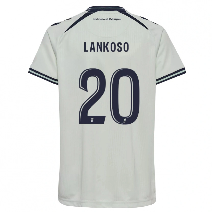 Danxen Hombre Camiseta Lenny Lankoso #20 Azul Medianoche Blanco 2ª Equipación 2026/27 La Camisa
