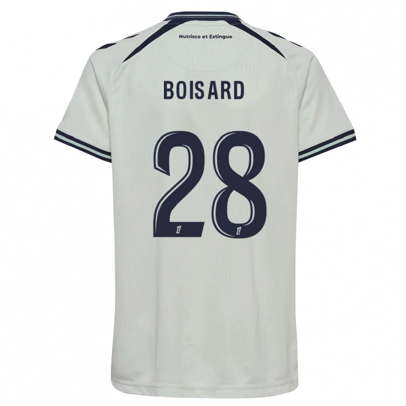 Danxen Hombre Camiseta Célestine Boisard #28 Azul Medianoche Blanco 2ª Equipación 2026/27 La Camisa