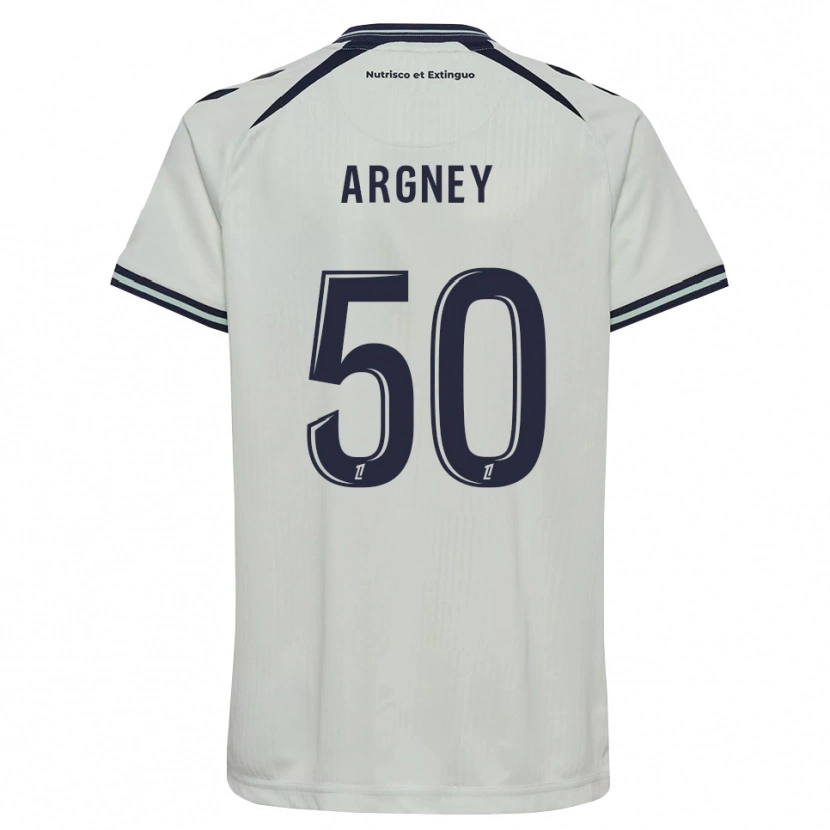 Danxen Hombre Camiseta Paul Argney #50 Azul Medianoche Blanco 2ª Equipación 2026/27 La Camisa