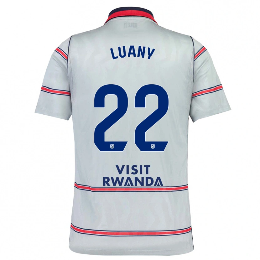 Danxen Hombre Camiseta Luany Vitória Da Silva Rosa #22 Gris Rojo Azul Marino Equipación Tercera 2026/27 La Camisa
