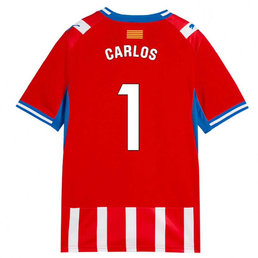 Danxen Mujer Camiseta Juan Carlos #1 Rojo Blanco Azul Cielo 1ª Equipación 2026/27 La Camisa