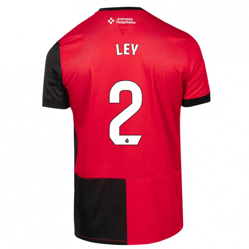 Danxen Mujer Camiseta Yuzún Ley #2 Negro Rojo Blanco 1ª Equipación 2026/27 La Camisa