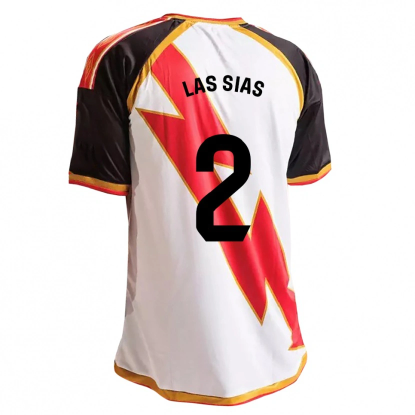Danxen Mujer Camiseta Marco De Las Sías #2 Negro Rojo Blanco Oro 1ª Equipación 2026/27 La Camisa