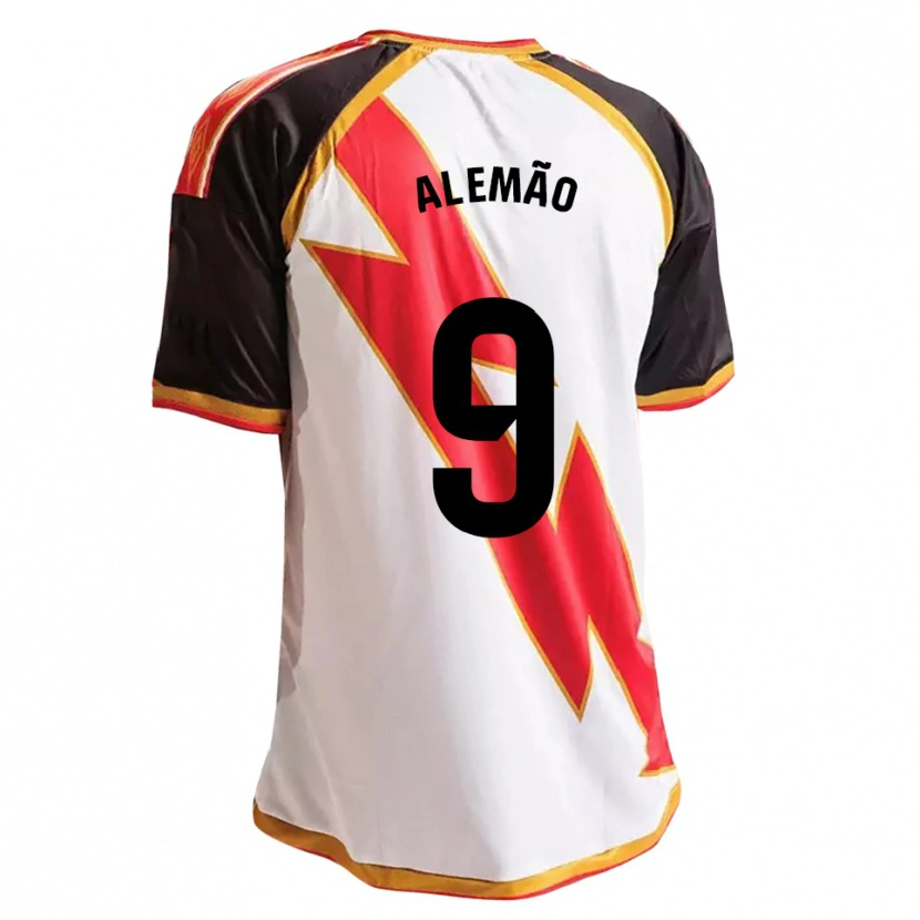 Danxen Mujer Camiseta Alemão #9 Negro Rojo Blanco Oro 1ª Equipación 2026/27 La Camisa